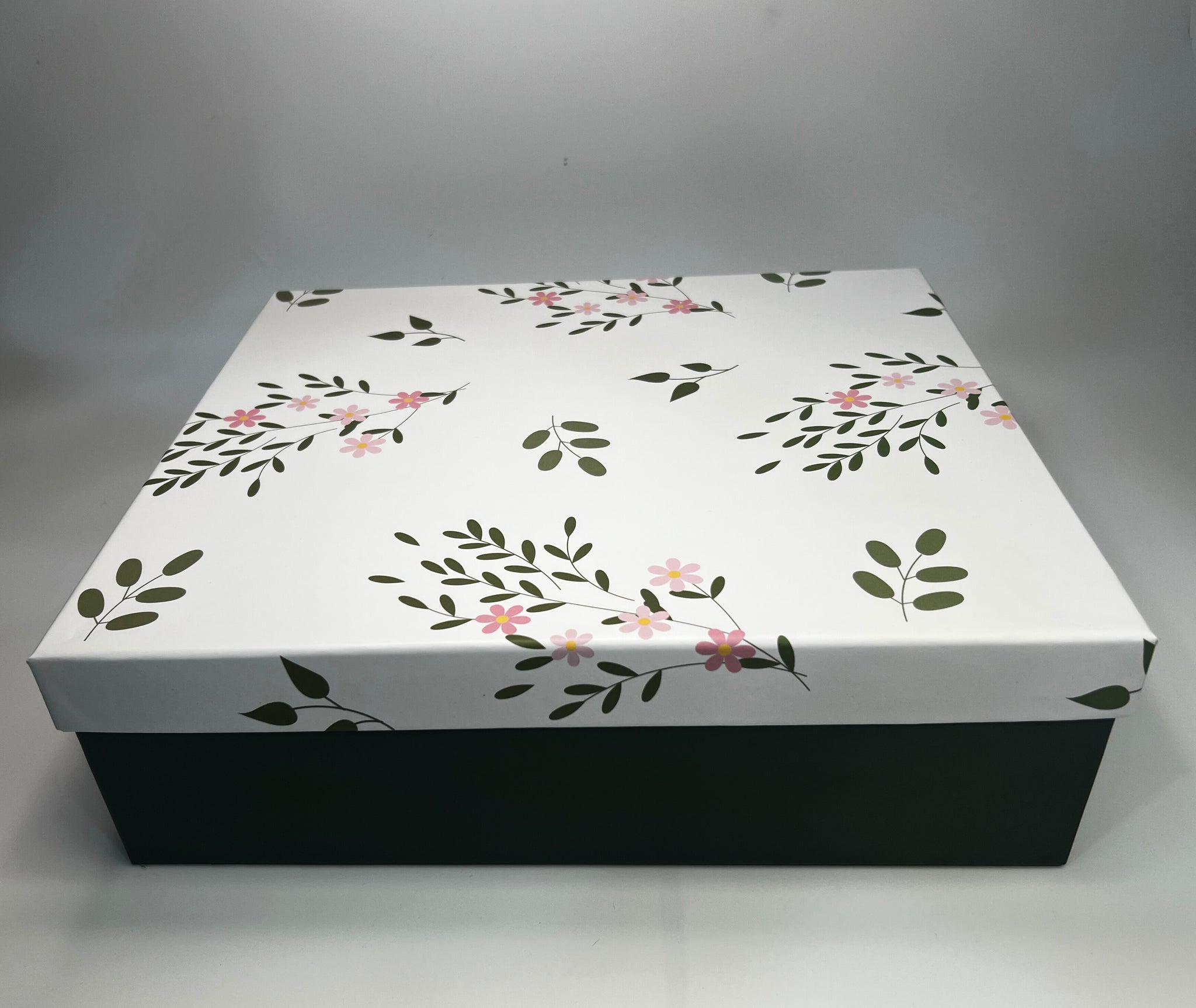 Custom Text Print Gift Box – Pink Positive