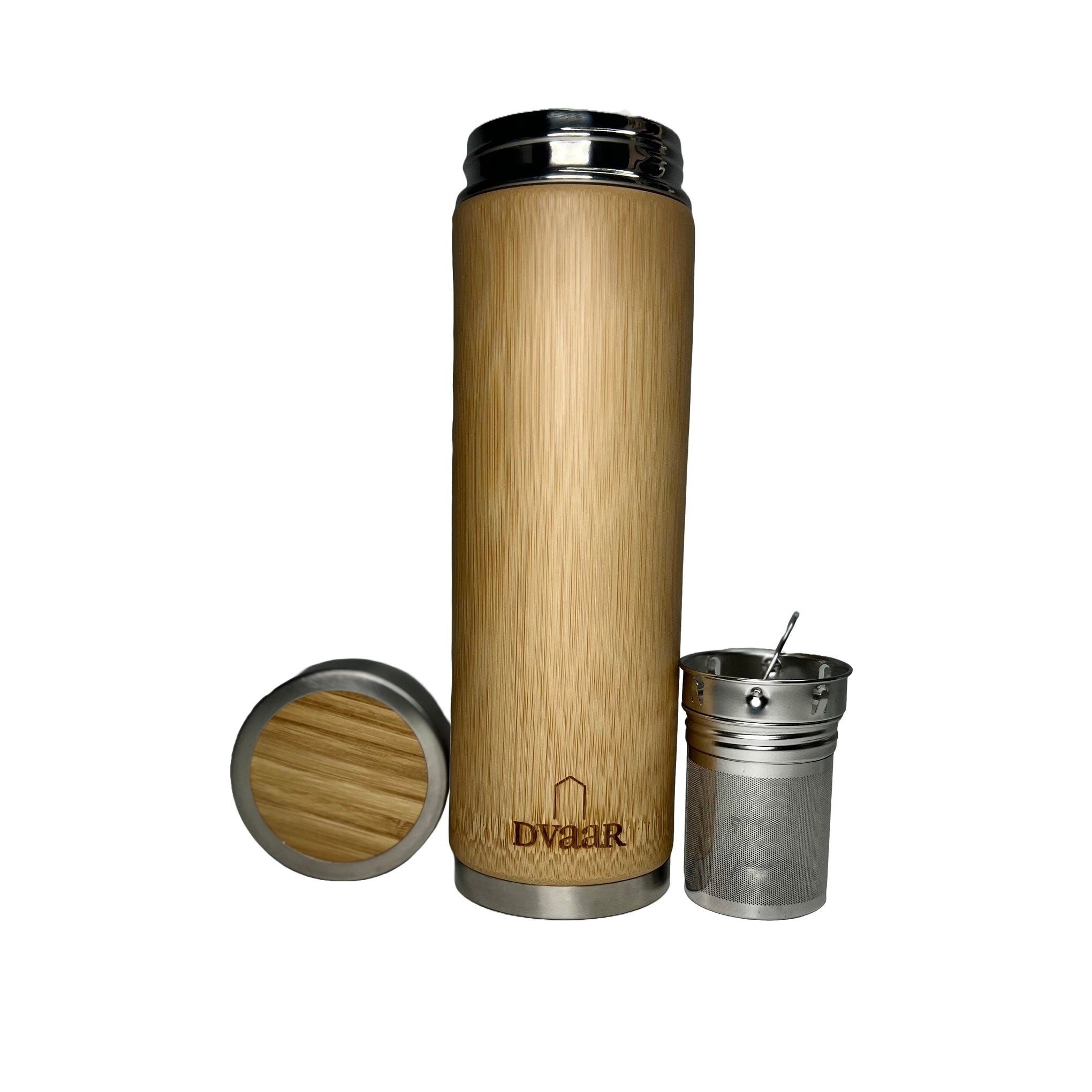 Wooden Water Bottle - Buy Neem Wood Water Bottle Online, 500ML