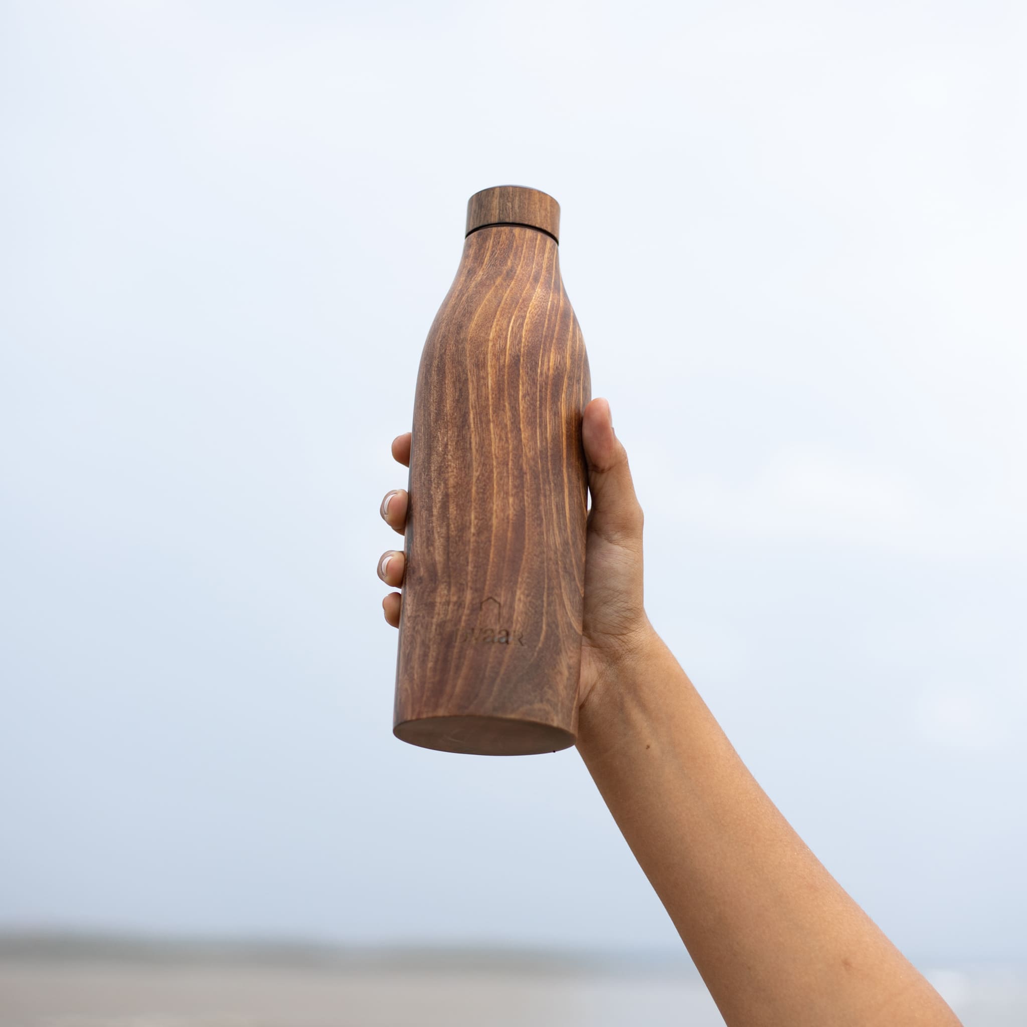 The wooden copper bottle blackberrywood