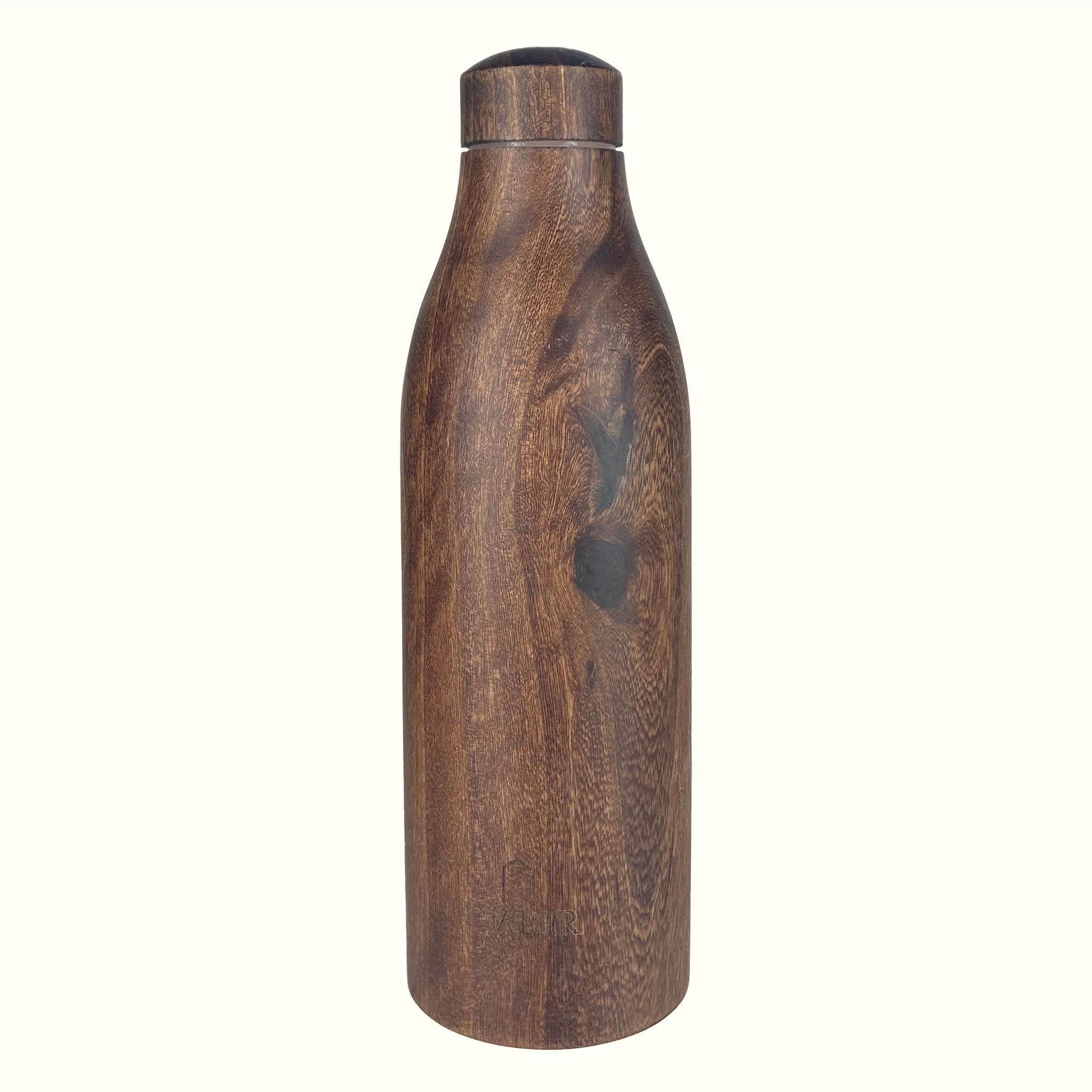 Copper Bottle | Blackberry Wooden Exterior | 500ml